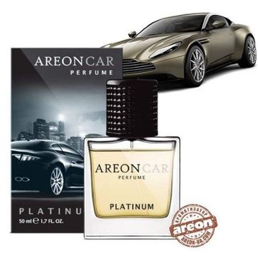 Купити Ароматизатор повітря Areon Car Perfume 50ml Glass Platinum 805 Ароматизатори спрей