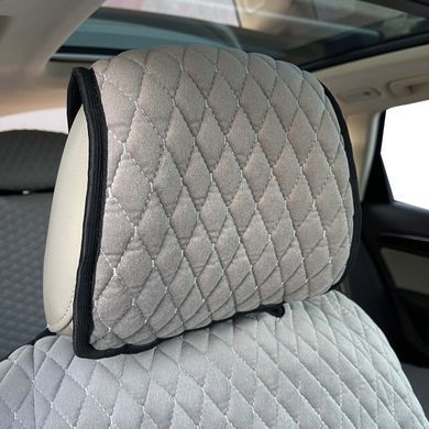 Buy Front Seat Covers Torino Front Gray 2 pcs (Micro Velour Premium) 80996 Premium Seat Covers (Alcantara)