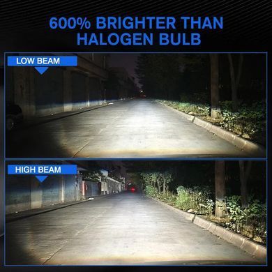 Buy LED Automotive Bulbs H4 Mini 140W 16000LM 6000K 4570+4570 Module 9-30V (Lensed D37mm with Canbus Simulator) F90 95029 LED Lamps PRO Lensed