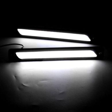 Купить LED Дневные ходовые огни ДХО 12V 26 см резиновый корпус гибкие 2 шт (NTS06) 65600 Дневные Ходовые Огни (ДХО)