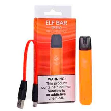 Купити Багаторазова POD-система Elf Bar RF350 Starter Kit 350 mAh Жовтий 66171 Багаторазові POD системи