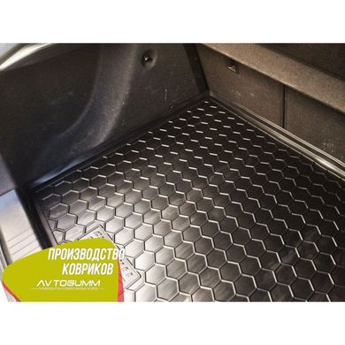 Купити Автомобільний килимок в багажник Chevrolet Cruze 2011-хечбек / Гумо - пластик 41993 Килимки для Chevrolet