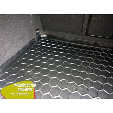 Купити Автомобільний килимок у багажник Volkswagen Passat B6 2005- / B7 2011- Sedan / Гумо - пластик 42443 Килимки для Volkswagen