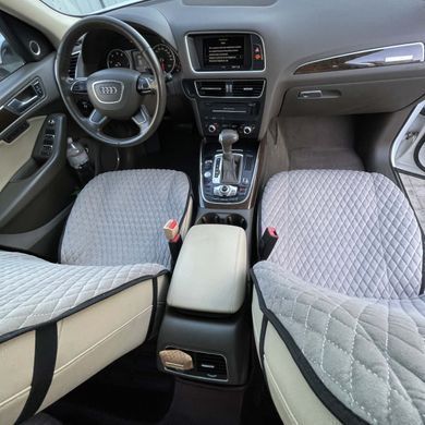 Buy Front Seat Covers Torino Front Gray 2 pcs (Micro Velour Premium) 80996 Premium Seat Covers (Alcantara)