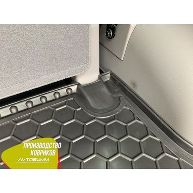Купити Автомобільний килимок в багажник Hyundai H1 2007- пасажирський / Гумо - пластик 42093 Килимки для Hyundai