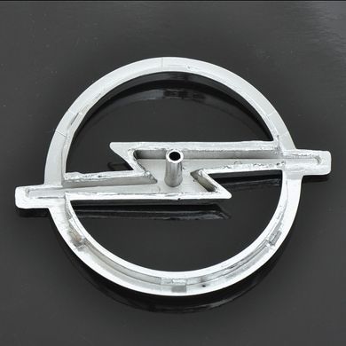 Купить Эмблема для Opel 90 x 112 мм пластиковая 1 пукля Xром 90 x 112 мм блистер 21564 Эмблемы на иномарки