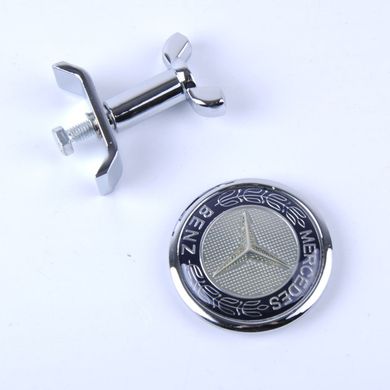 Купить Эмблема для Mercedes-Benz 46 мм метал пакет 22881 Эмблемы на иномарки