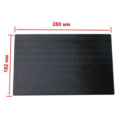 Купити Антиковзний килимок торпеди 280 x 180 мм Структурний 44757 Антиковзні килимки на торпеду