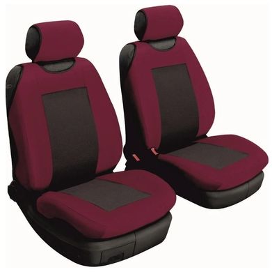Купити Автомобільні чохли для передніх сидінь Beltex Comfort Бордові 8944  Майки для сидінь закриті