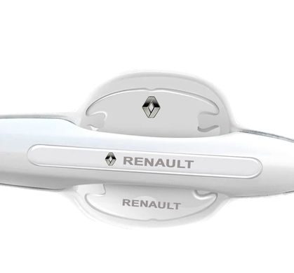 Купить Комплект защитных пленок Нано под ручки авто (отбойник на двери) Renault 8 шт 65705 Защитная пленка для порогов и ручек
