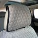 Buy Front Seat Covers Torino Front Gray 2 pcs (Micro Velour Premium) 80996 Premium Seat Covers (Alcantara) - 5 photos from 5
