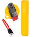 Купити Багаторазова POD-система Elf Bar RF350 Starter Kit 350 mAh Жовтий 66171 Багаторазові POD системи - 1 фото из 4