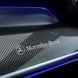 Купить Наклейка с логотипом Mercedes металл, на клейкой ленте 1 шт (универсальная) 95235 Наклейки на автомобиль - 2 фото из 6