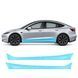Buy Pre-cut paint protection film for Tesla Model 3 II facelift 2023- lower body area 109312 Model-specific paint protection film patterns for Tesla