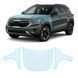 Купити Антигравійна захисна бронеплівка за лекалами для Kia Seltos SP2 facelift 2023- - капот і передні крила 105703 Модельні лекала захисних плівок для Kia