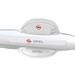 Купить Комплект защитных пленок Нано под ручки авто (отбойник на двери) Opel 8 шт 65706 Защитная пленка для порогов и ручек