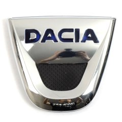 Купити Емблема Dacia DUSTER перед\пластик\4 штирька H=120мм 36756 Емблеми на іномарки