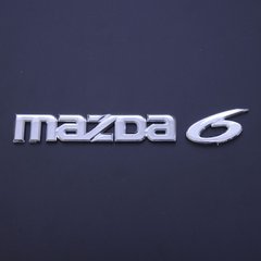 Купити Емблема - напис "MAZDA 6" скотч 3М 155х17 мм (Польща) 22104 Емблема напис на іномарки