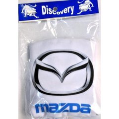 Купить Чехлы для подголовников Универсальные Mazda Белые 2 шт 26275 Чехлы на подголовники