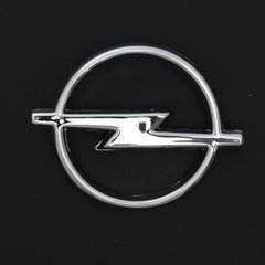 Купити Эмблема "Opel" 114х93мм\пластик\хром\1 пукля (Astra,Vectra перед 91-95) 21565 Емблеми на іномарки