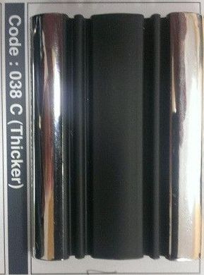 Купить Молдинг черный 38х3мм 15м Sahler 038C (sal 38mm) хром по краям 32757 Молдинг Кузова Универсальный