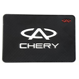 Купить Антискользящий коврик торпеды с логотипом Chery 40636 Антискользящие коврики на торпеду