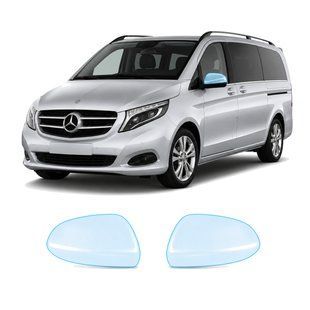 Купить Антигравийная защитная бронепленка по лекалам для Mercedes-Benz Vito/V-Class W447 2014-2019 - зеркала 107249 Модельные лекала защитных пленок для Mercedes-Benz