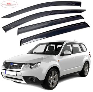 Купить Дефлекторы окон ветровики HIC для Subaru Forester (SH) 2008-2013 Оригинал (SUB09) 58984 Дефлекторы окон Subaru