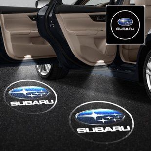 Купити Картридж-вставка логотипу SUBARU на двері 1 шт (Синій) 88988 Проектор логотип у двері