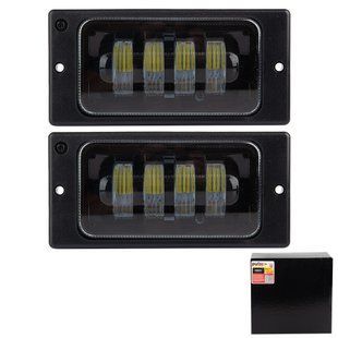 Купить LED Противотуманные фары для Ваз 2110-14 12-24V 40W 4LED-6000K Белый Свет 2 шт (LD-519 L1-W) 95083 Противотуманные фары ВАЗ