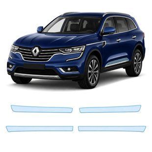 Buy Pre-cut paint protection film for Renault Koleos II 2016-2023 - lower body area 108580 Model-specific paint protection film patterns for Renault