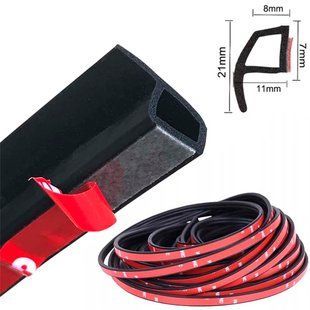 Buy Universal Seal for Trunk Doors P-Type 23 x 12 mm EPDM 1 meter (Bay 10 meters) 73101 Seals