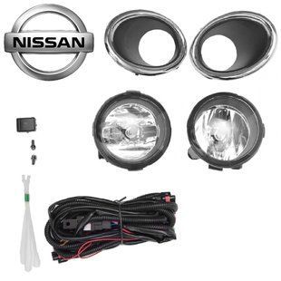 Купити Протитуманні фари для Nissan Qashqai 2013-2017 H11 12V 55W з проводкою Комплект (NS-782) 81507 Протитуманні фари модельні Іномарка