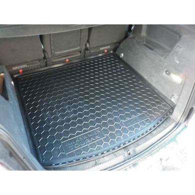 Купить Автомобильный коврик в багажник Volkswagen Touran 2003- / Резиновый (Avto-Gumm) 27606 Коврики для Volkswagen