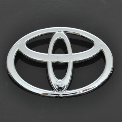 Купити Емблема "Toyota" Corolla зад/пластик/2 пукли 98х72мм 21379 Емблеми на іномарки