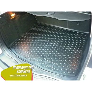 Купити Автомобільний килимок у багажник Ford Focus 3 2011- Universal / Гумо - пластик 42044 Килимки для Ford