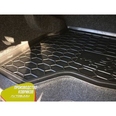 Купити Автомобільний килимок в багажник Ford Mondeo 5 / Fusion 2015 - hybrid / Гумовий (Avto-Gumm) 28325 Килимки для Ford