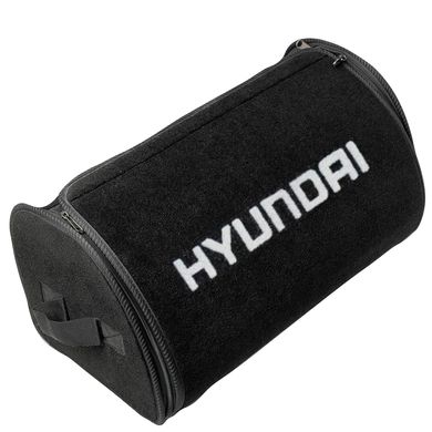 Купити Органайзер саквояж в багажник для Hyundai з логотипом Чорний 2207 Саквояж органайзер