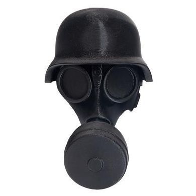 Купити Захисний ковпачок фаркопа Протигаз Чорний Великий ZF1945 100940 Захисні Ковпачки на Фаркоп