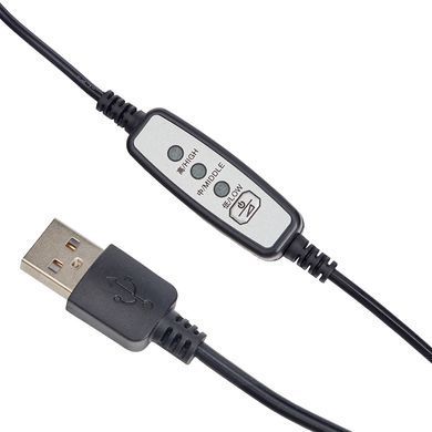 Купити Охолоджувальна подушка на сидіння автомобіля 12V 45 x 45 см USB 5V 5 вентиляторів 3 режими 101360 Масажні накидки
