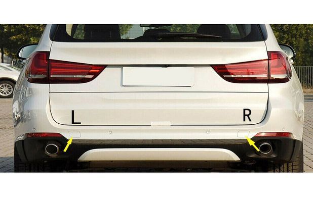 Купить Заглушка заднего бампера BMW X5 (F15) 2014 - 2017 правая OEM 51127378574 (Завод) 89624 Трендовый товар