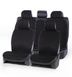 Купити Накидки для сидінь DEKOR Алькантара комплект Чорні - сіра нитка 36422 Накидки для сидінь Premium (Алькантара) - 1 фото из 2