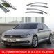 Купить Дефлекторы окон ветровики Benke для Volkswagen Passat B8 седан 2015- Хром Молдинг Из Нержавеющей Стали 3D / Европа 33482 Дефлекторы окон Volkswagen - 1 фото из 2