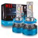 Купити LED лампи автомобільні K10 H11 H8 H9 70W (11600lm 6000K EMC-Драйвер IP68 DC9-24V) 63441 LED Лампи K10 - 1 фото из 10