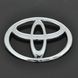 Купити Емблема "Toyota" Corolla зад/пластик/2 пукли 98х72мм 21379 Емблеми на іномарки - 1 фото из 2