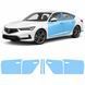 Купити Антигравійна захисна бронеплівка за лекалами для Acura Integra V 2023 - зони дверей і стійки вікон 102877 Модельні лекала захисних плівок для Acura