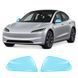 Buy Pre-cut paint protection film for Tesla Model 3 II facelift 2023- mirrors 109313 Model-specific paint protection film patterns for Tesla