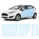 Купити Антигравійна захисна бронеплівка за лекалами для Ford Fiesta VI facelift 2013-2017 - зони дверей і стійки вікон 104413 Модельні лекала захисних плівок для Ford