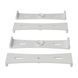 Buy License plate holder without frame, plastic cone, white, 4 pcs (VRNK1303) 102709 Number frame - Universal - American type - 5 photos from 8