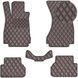 Buy Eco-leather floor mats for Audi A4 (B9) 2015- Brown 5 pcs (Rombus) 74655 Floor mats for Audi